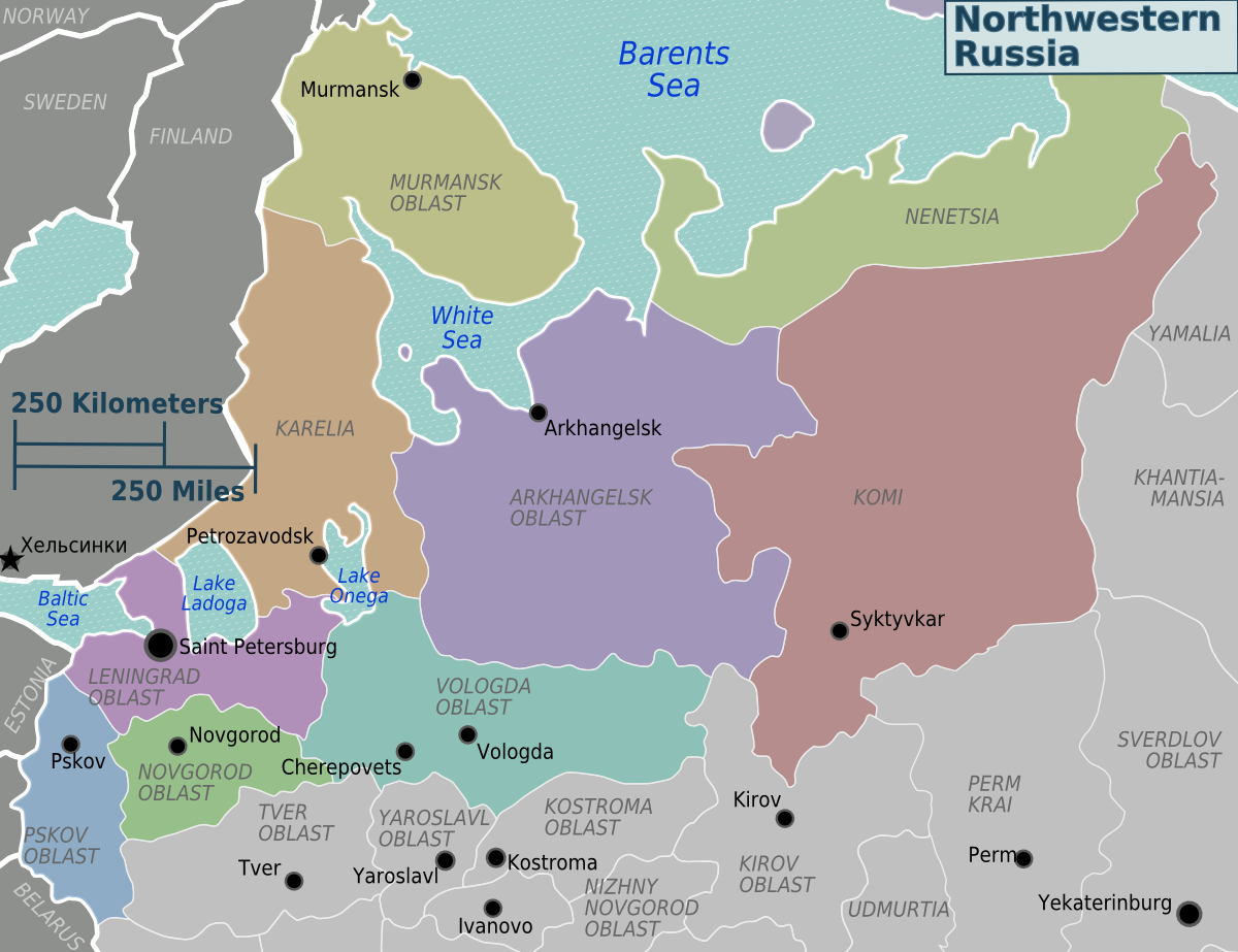 Merging Russia S Autonomous Entities Ethnic Aspect ICELDS   Northwestern Russia Regions2 